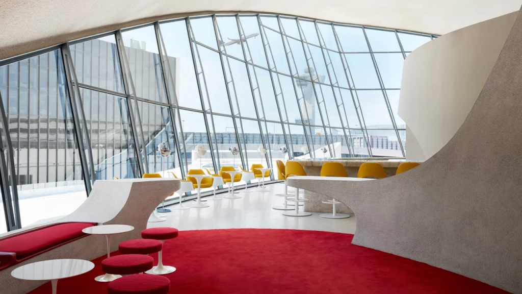 The TWA Hotel at John F. Kennedy International Airport